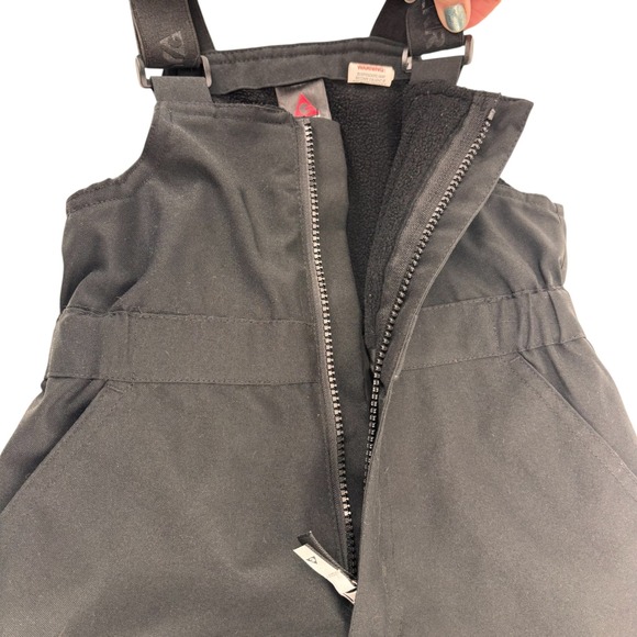 Gerry Black Ski Snow Bib Overalls 3T Insulated Kids Toddler - Picture 6 of 13